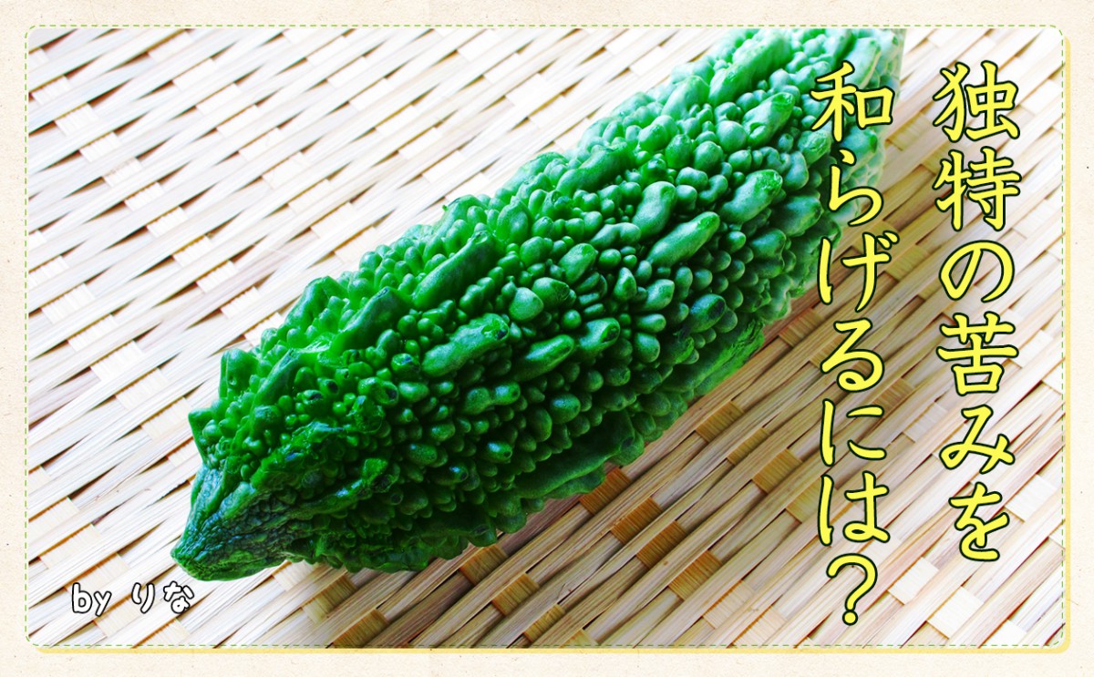 〈食育まめ知識〉ゴーヤの効能