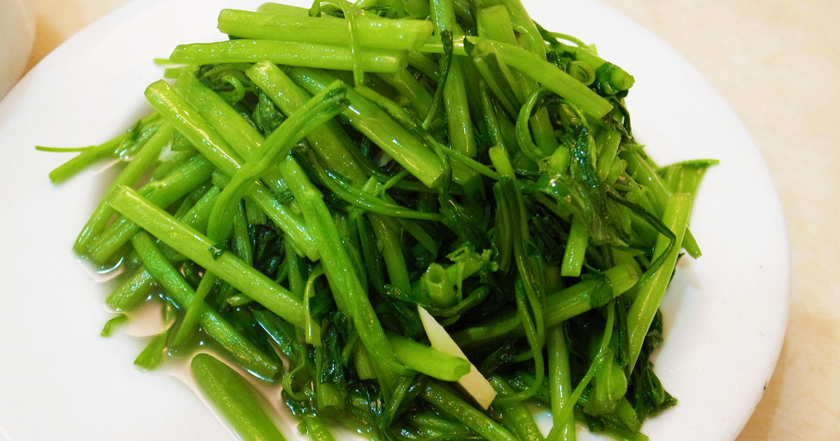 ほうれん草に負けない！空芯菜の栄養とは？