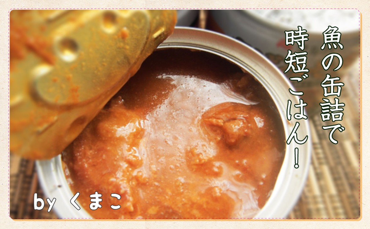 帰宅後15分！魚の缶詰で時短ご飯！