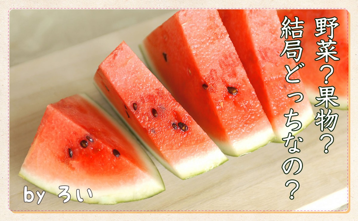 そのまま食べられる夏野菜 スイカの話 一般財団法人 日本educe食育総合研究所