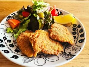 食物アレルギー対応レシピ～小麦粉不使用　ミラノ風カツレツ～