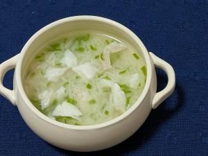 麺を使った離乳食　～中期対象　刻みそうめんの澄まし汁仕立て～
